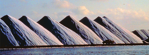 Salt Mountains Bonaire