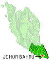 Malaysia Map. Johor