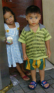 Children at Market 