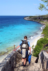 Bonaire Diving - 1000 Steps