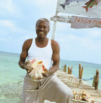 Fisherman with Conchshells