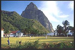 St Lucia Pitons